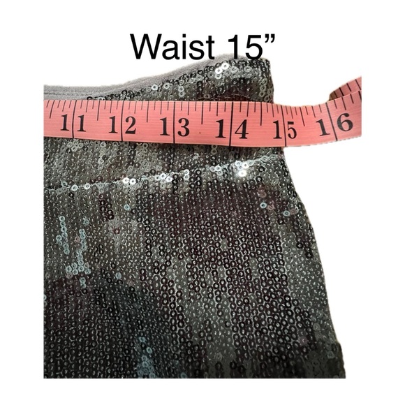 A NEW DAY SEQUIN DRESS PANTS WITH SIDE ZIPPER SIZE 6. NWT - Picture 4 of 11